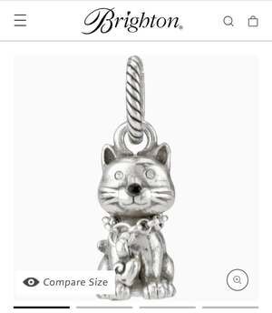 Brighton Jewelry charm - Kitty